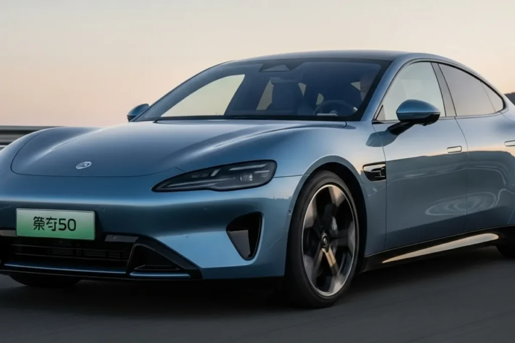 The strong resale value of the Xiaomi SU7 electric sedan in the Chinese second-hand market.