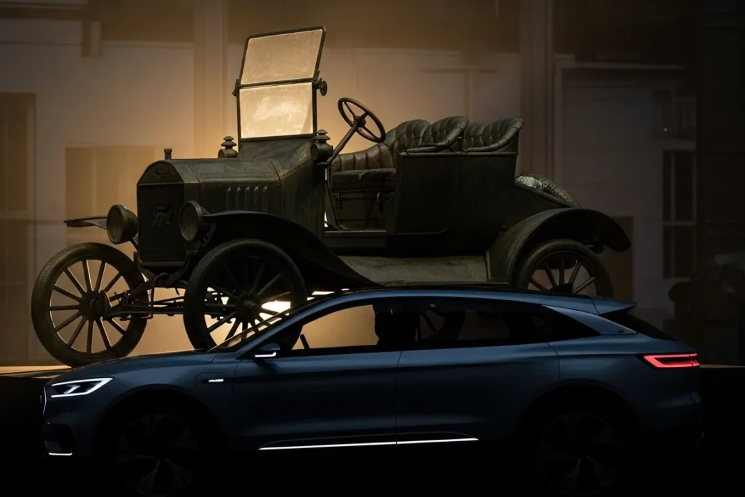 Ford electric architecture versus Model T